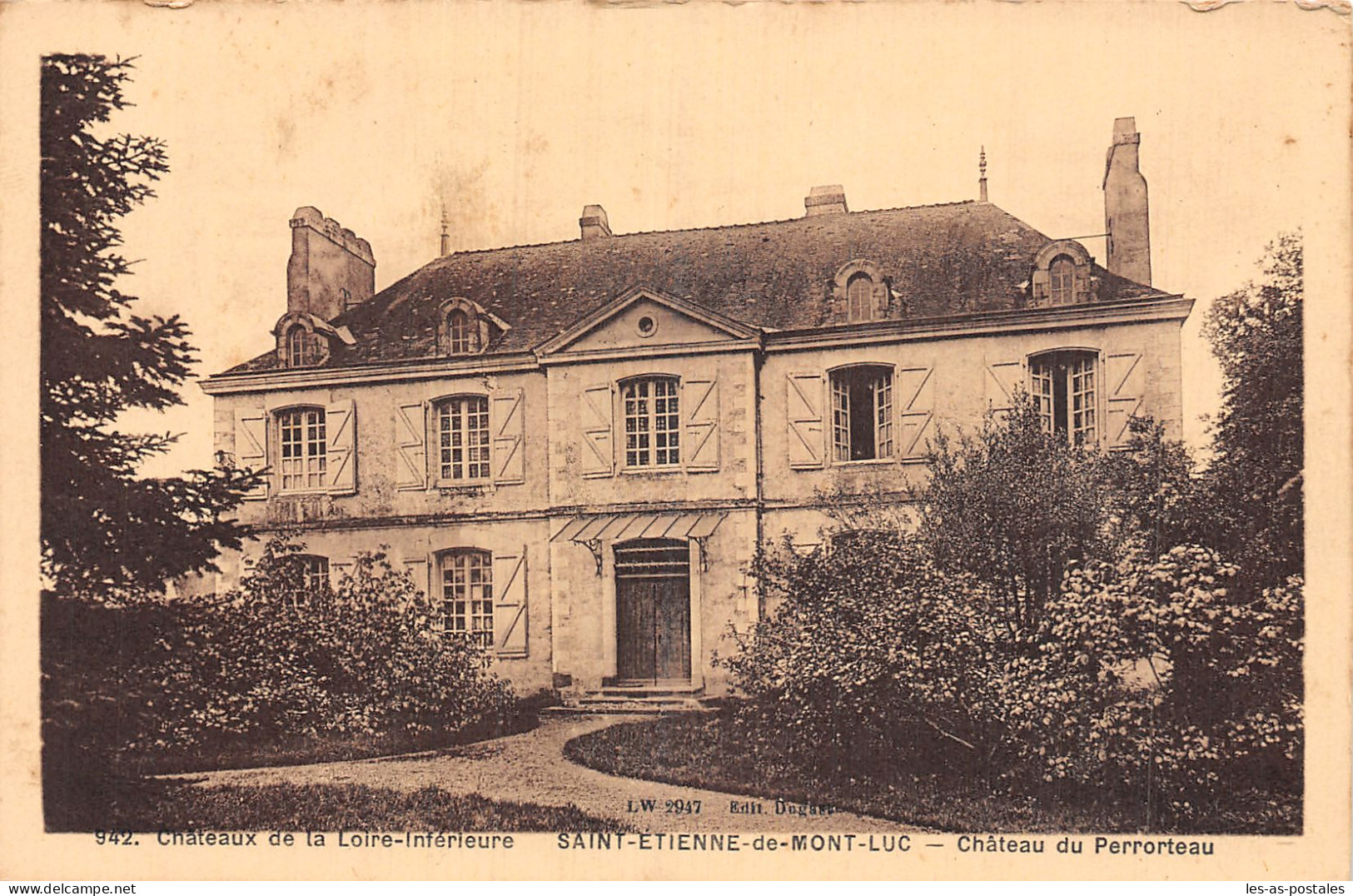 44 SAINT ETIENNE DE MONTLUC CHÂTEAU DE PERRORTEAU - Saint Etienne De Montluc