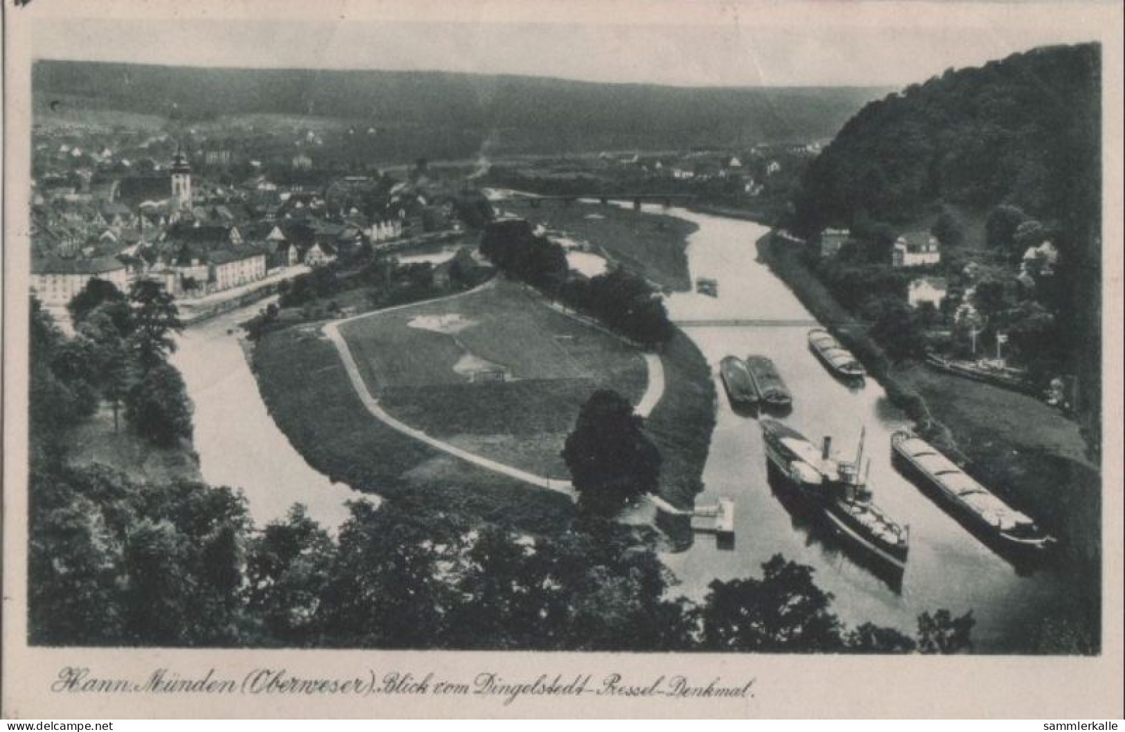 72319 - Hann. Münden - Blick Vom Dingelstedt-Pressel-Denkmal - 1936 - Hannoversch Muenden