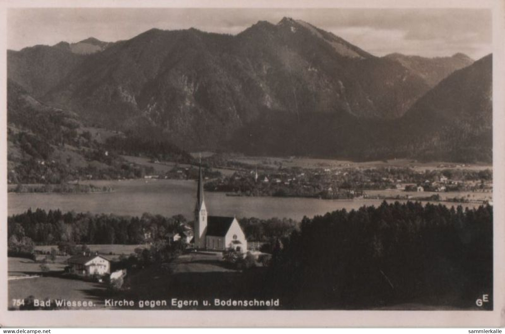 35649 - Bad Wiessee - Kirche Gegen Egern - 1940 - Bad Wiessee