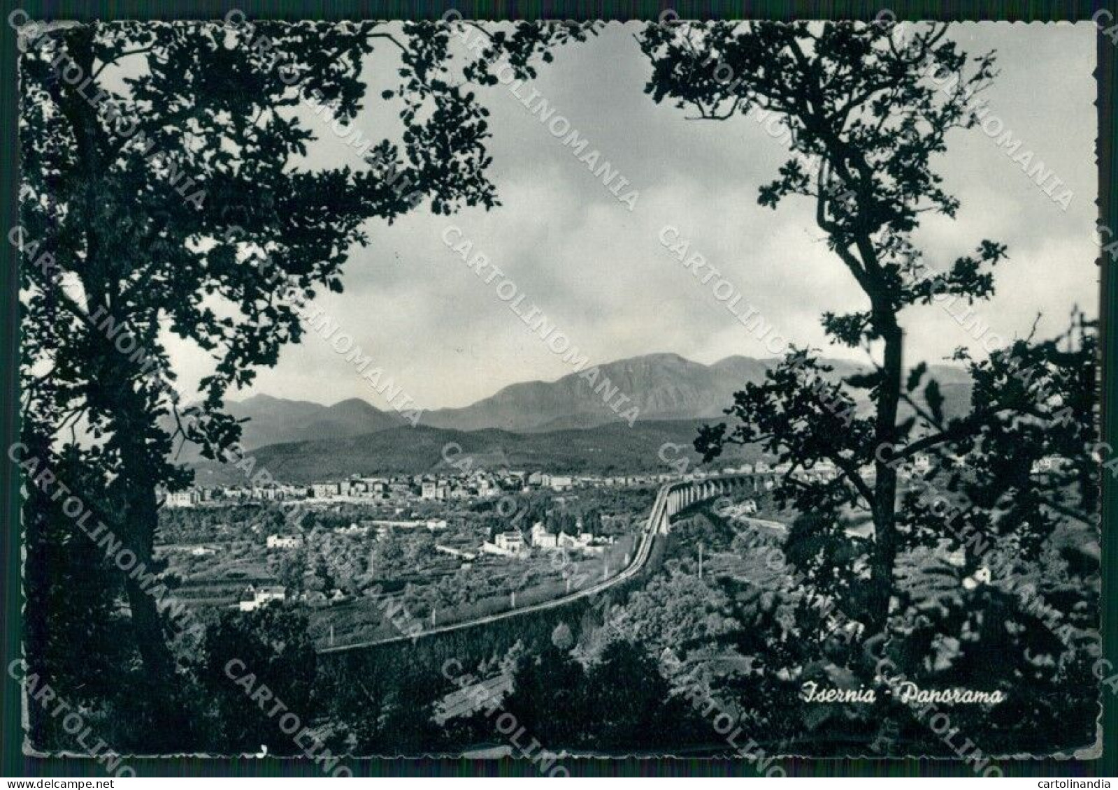 Isernia Città COLLA ABRASA Foto FG Cartolina KF1911 - Isernia