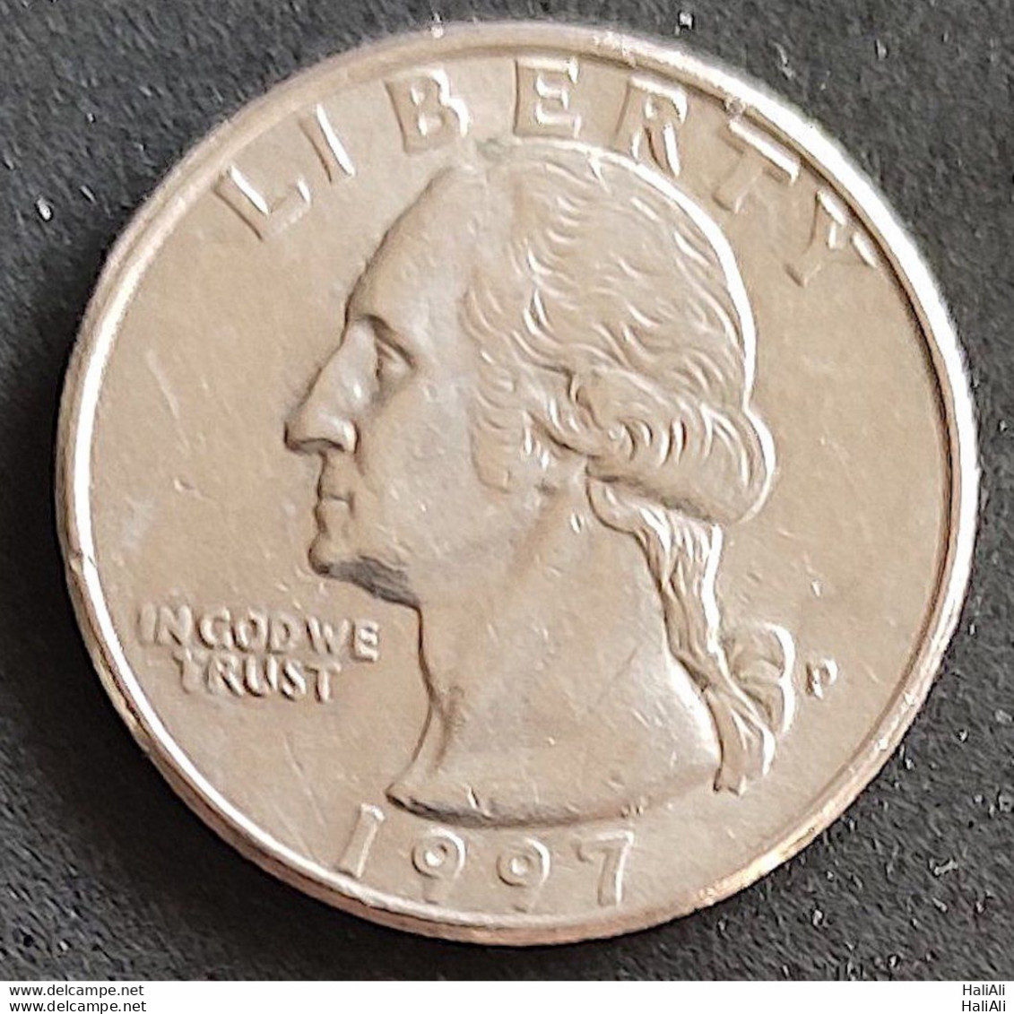 Coin United States Moeda Estados Unidos 1997 Quarter Dollar 1 - Other & Unclassified