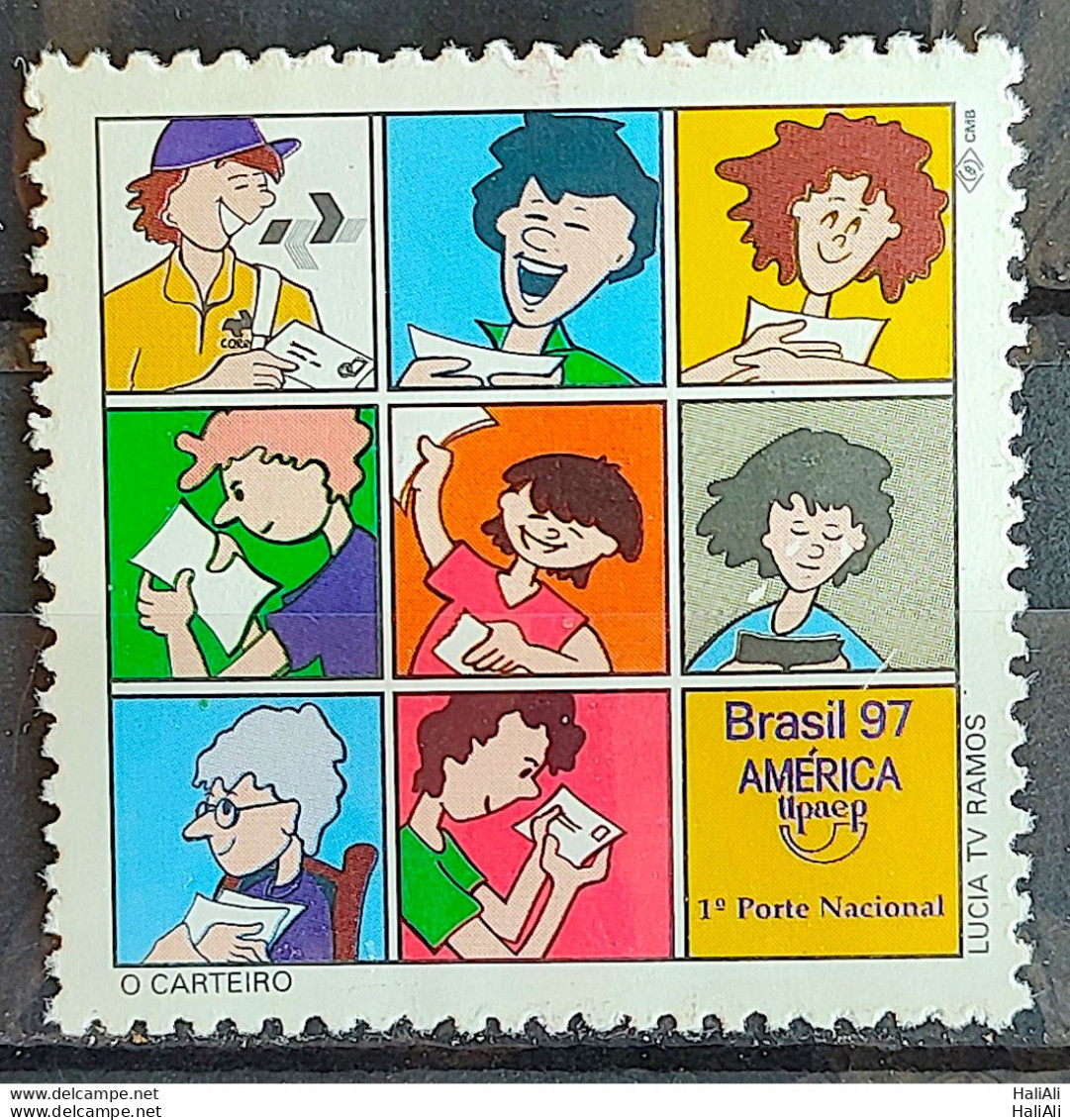 C 2023 Brazil Stamp UPAEP Postal Service 1997 - Nuovi