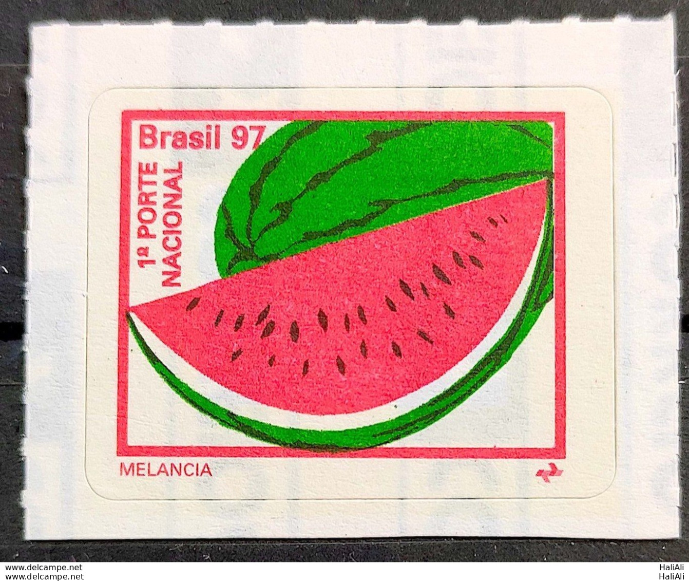 Brazil Regular Stamp RHM 734 B1 Watermelon Fruit 1997 - Unused Stamps