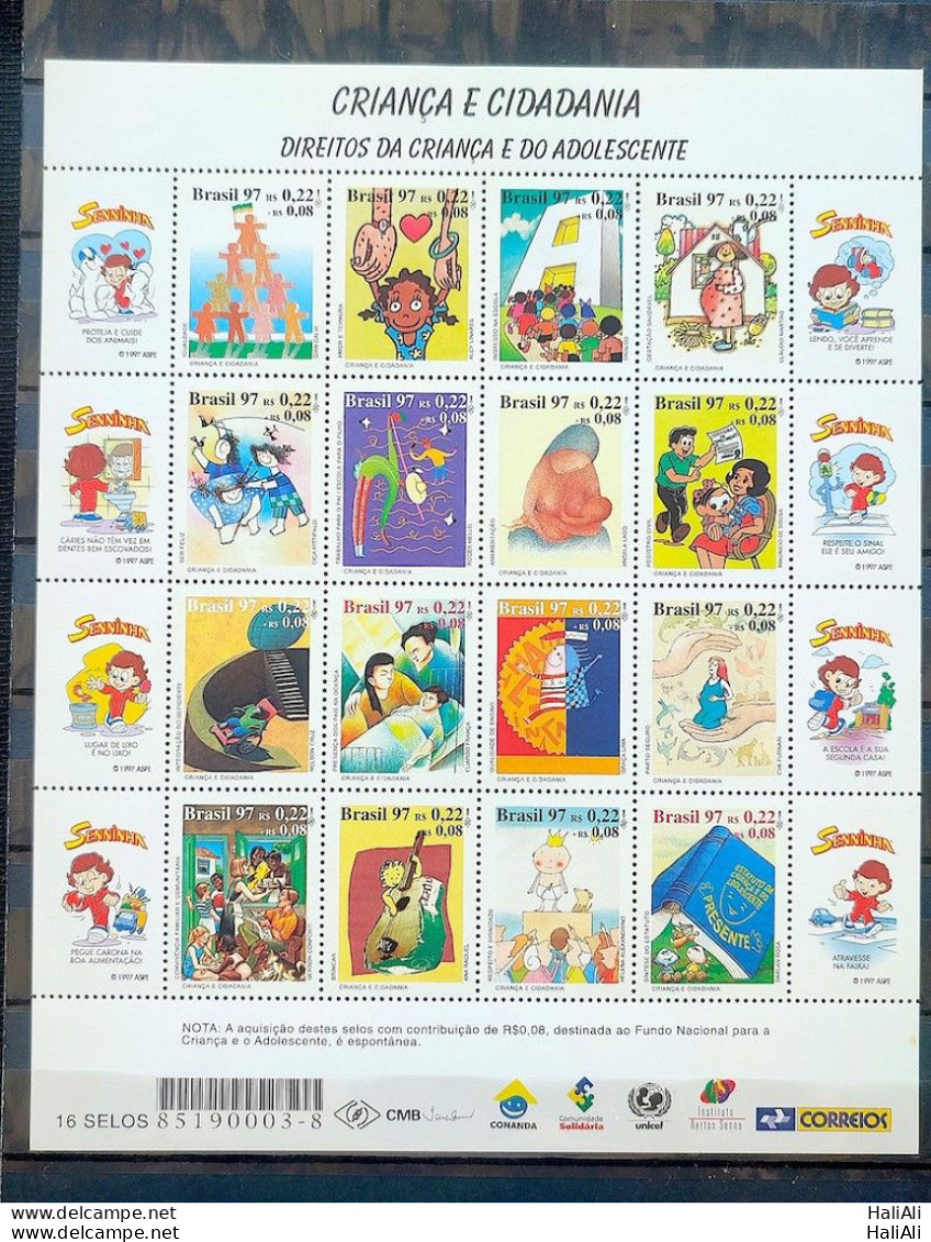 Brazil Collection Stamp Yearpack 1997 Commemorative Only - Unused Stamps