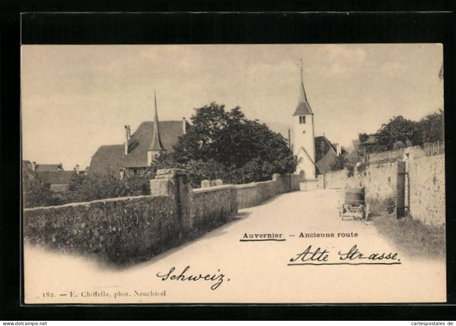 AK Auvernier, Ancienne Route  - Auvernier