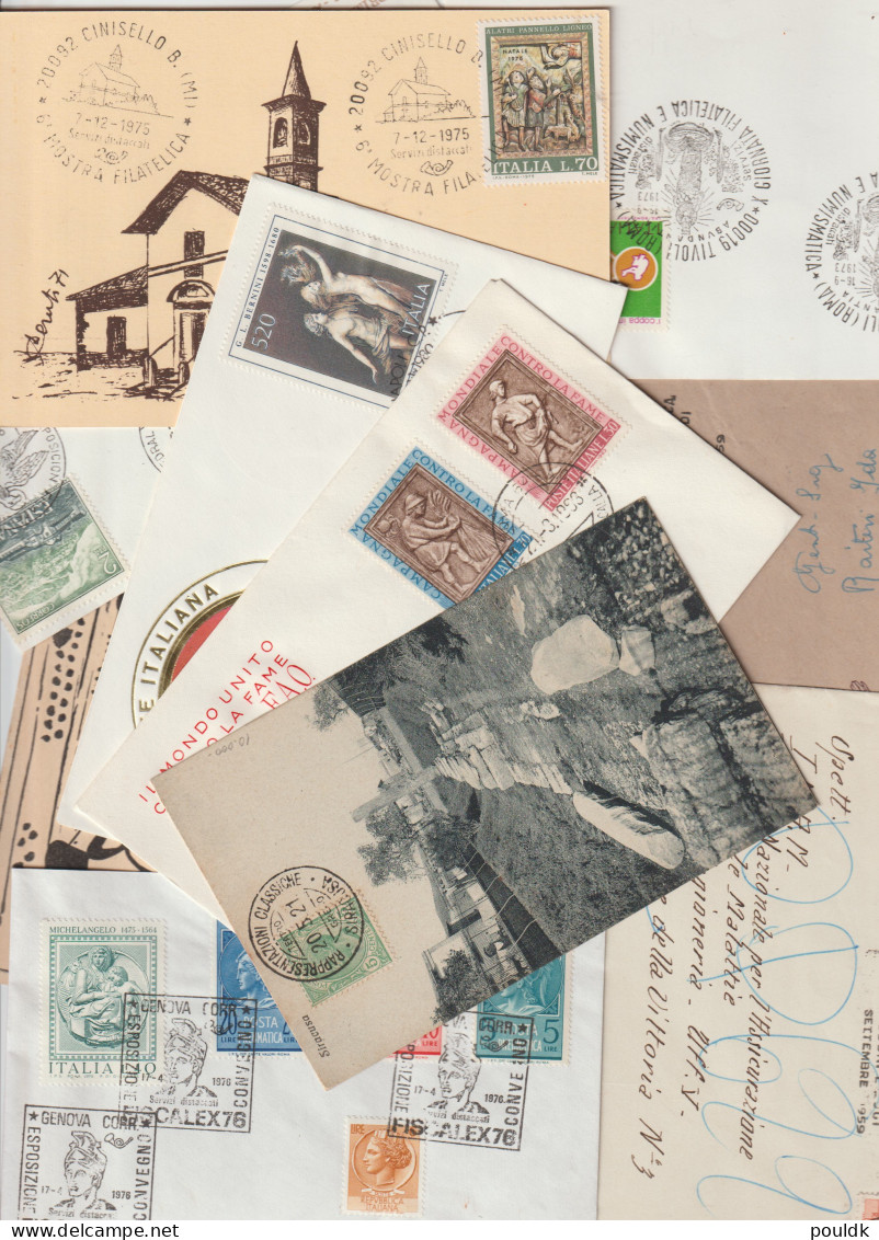 650 Covers From Every Corner Of The World. FDC, PC, MX And Ordinary Covers, Mostly Modern, Odds And Ends - Stamp Boxes