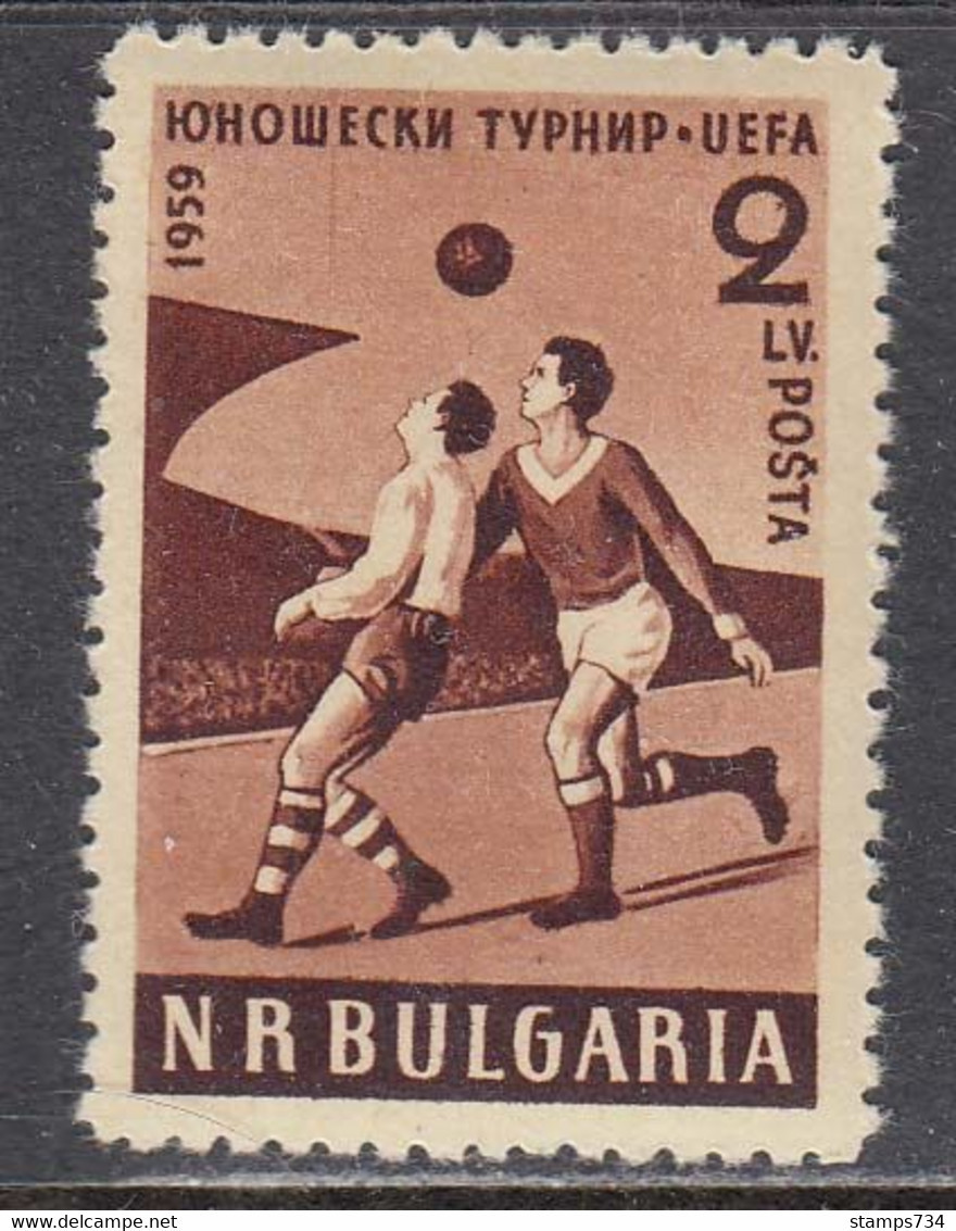 Bulgaria 1959 - Youth Football Tournament, Mi-Nr. 1101, MNH** - Neufs