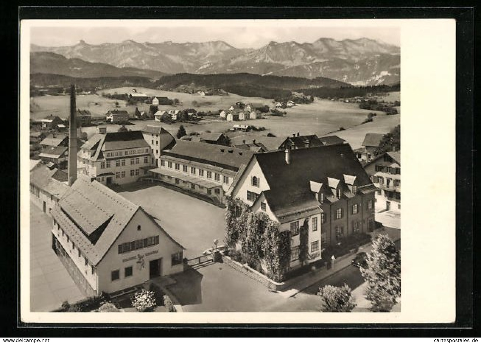 AK Lindenberg /Allgäu, Käsewerk Kraft Aus Der Vogelschau  - Lindenberg I. Allg.