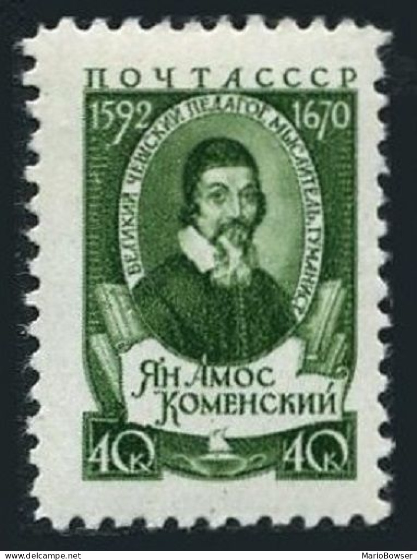 Russia 2059, MNH. Michel 2070. Jan A. Komensky-Comenius, Czech Writer, 1958. - Unused Stamps