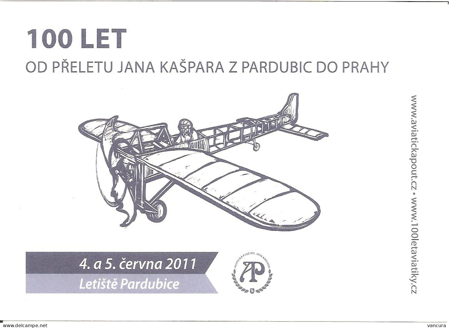 CDV B Czech Republic - Jan Kaspar Flight Anniversary (Bleriot Type Plane) 2011 - Airplanes