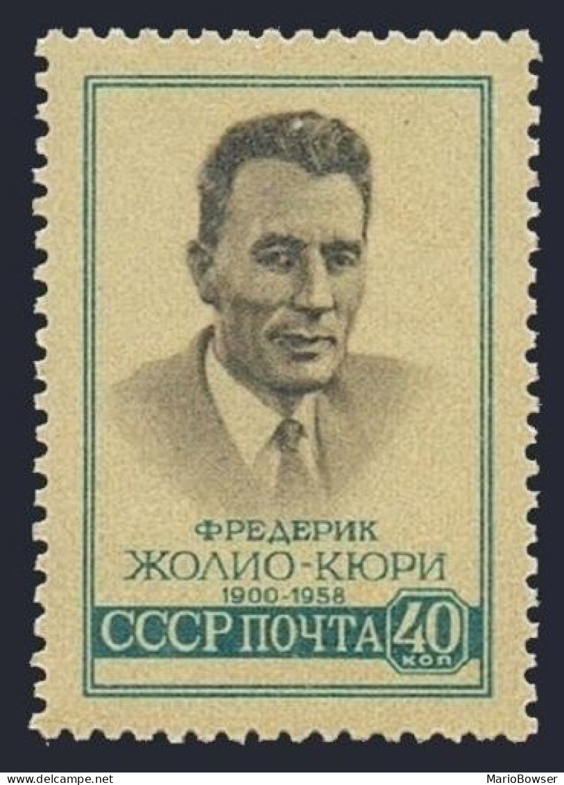 Russia 2171, MNH. Michel 2205. Frederic Joliot-Curie, French Scientist, 1959. - Unused Stamps