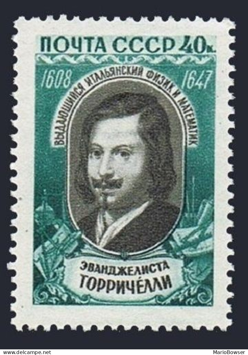 Russia 2165, MNH. Michel 2194. Evangelista Torricelli, 1959. - Neufs