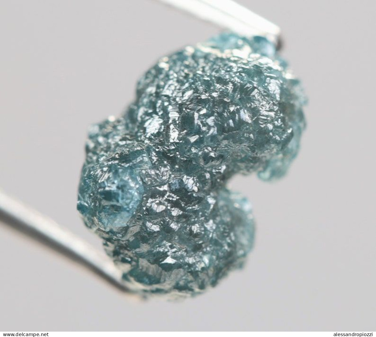 Diamante africano blu carati:4,17