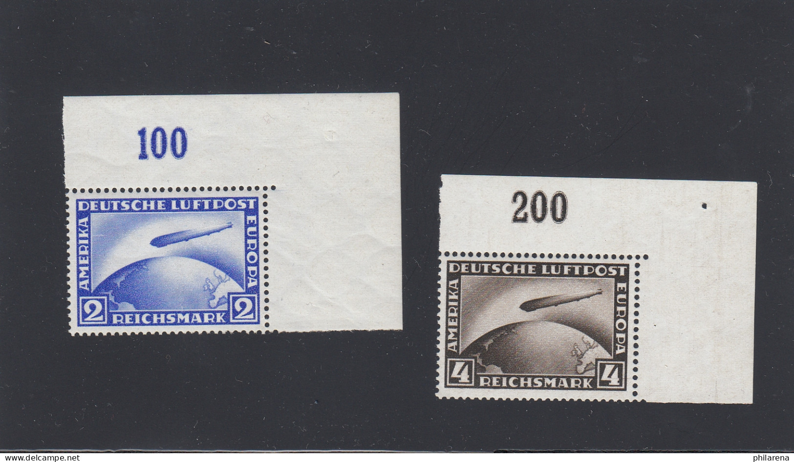 Deutsches Reich: MiNr. 423-424, Postfrisch, Eckrand - Unused Stamps