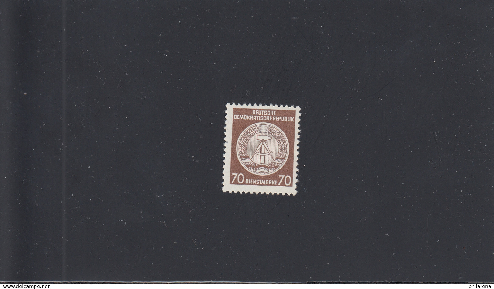 DDR Verwaltungspost B 1954/55: MiNr. 27 XI XI, Postfrisch Type II, BPP Attest - Mint