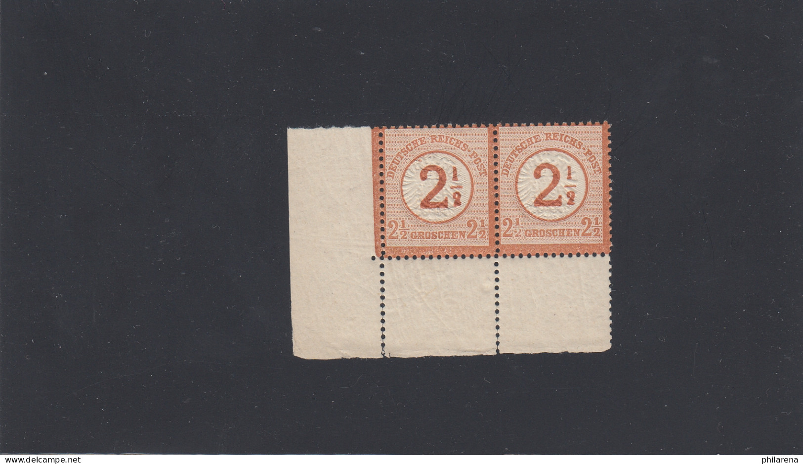 Deutsches Reich: MiNr. 29 I B + 29 Im Paar, Eckrand, Postfrisch, BPP Attest - Unused Stamps