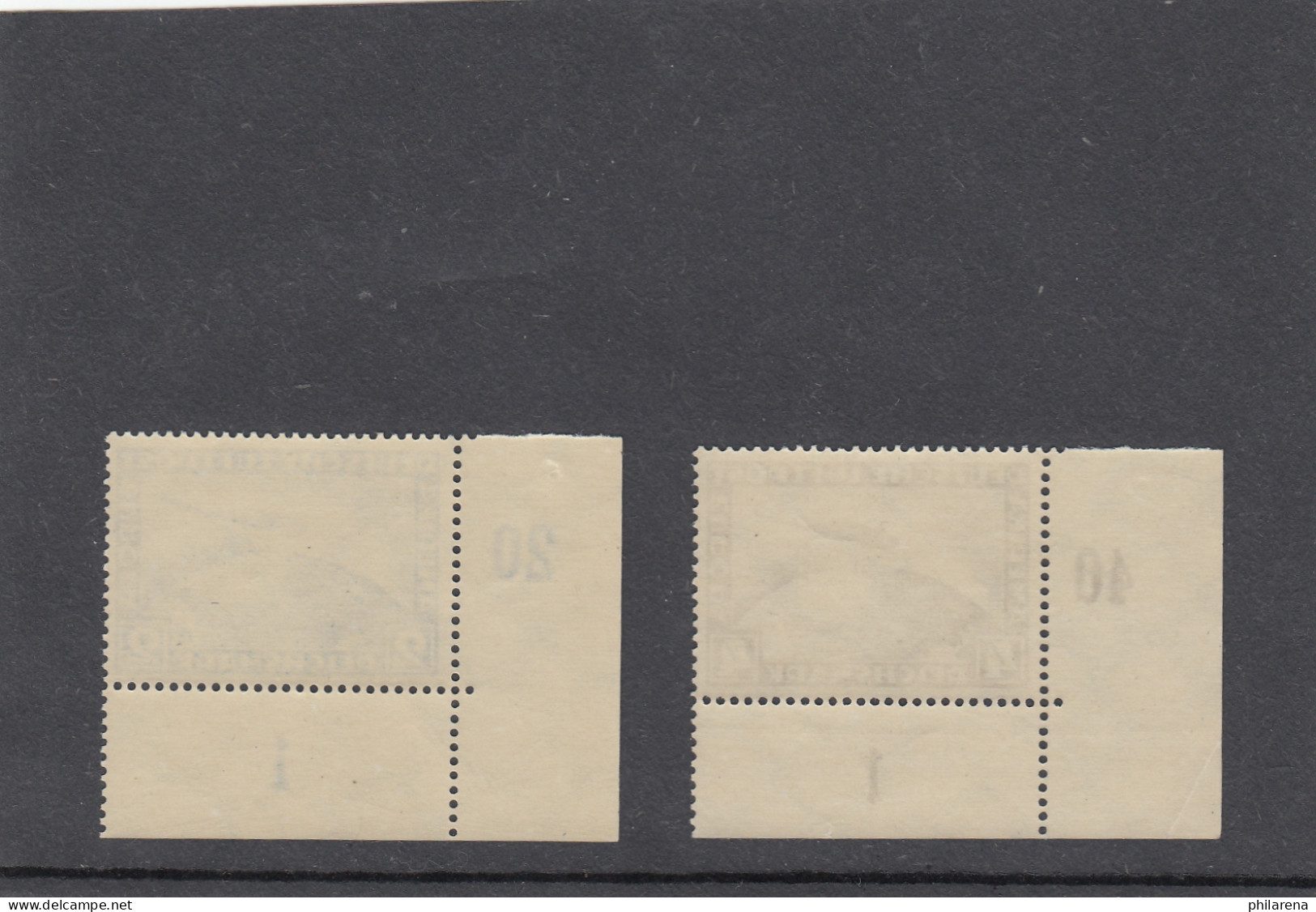 Deutsches Reich: Michel Nr. 423-424, Postfrisch, Eckrand - Unused Stamps