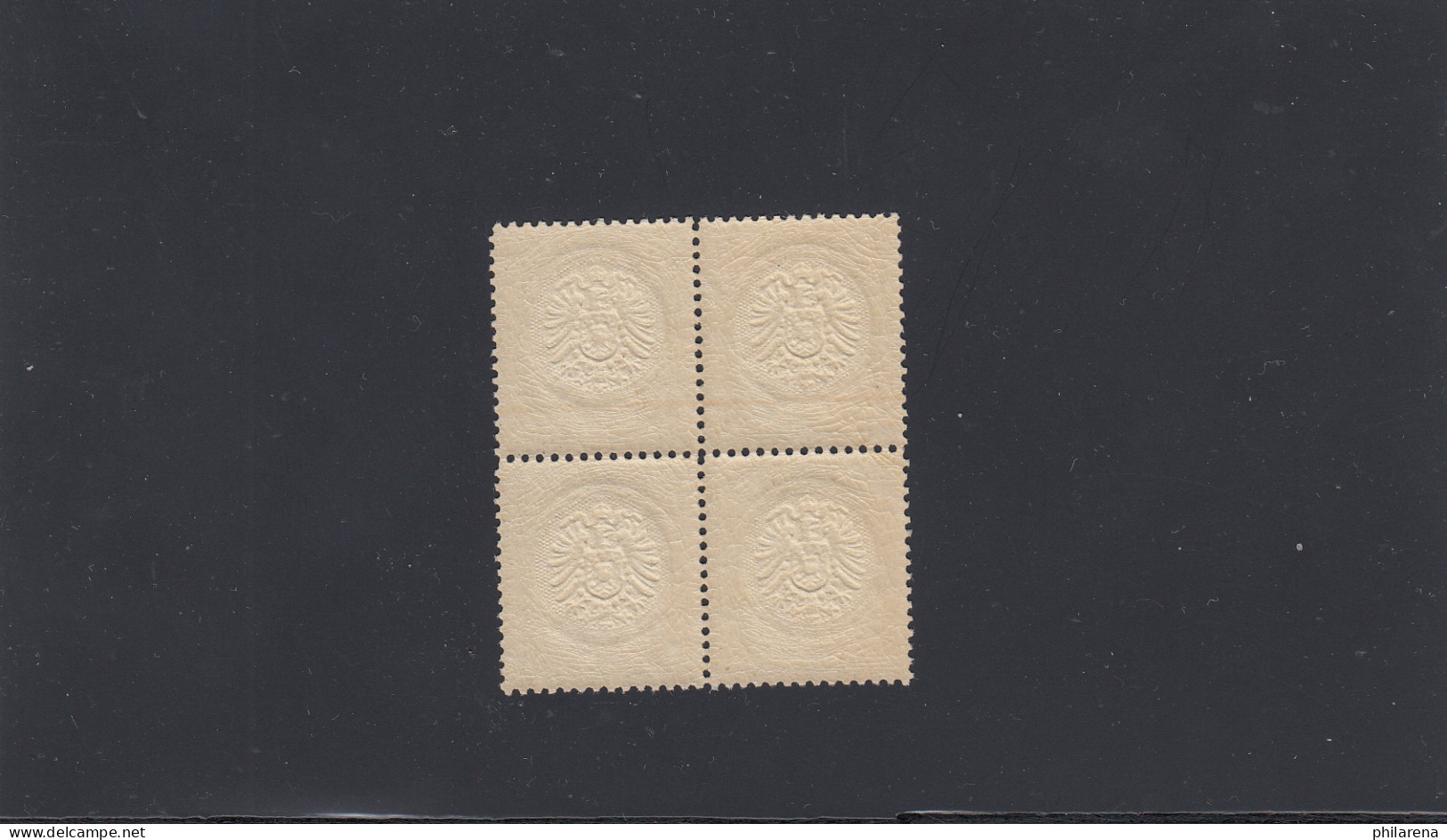 Deutsches Reich, MiNr. 22 - Viererblock, Postfrisch, BPP Attest - Unused Stamps