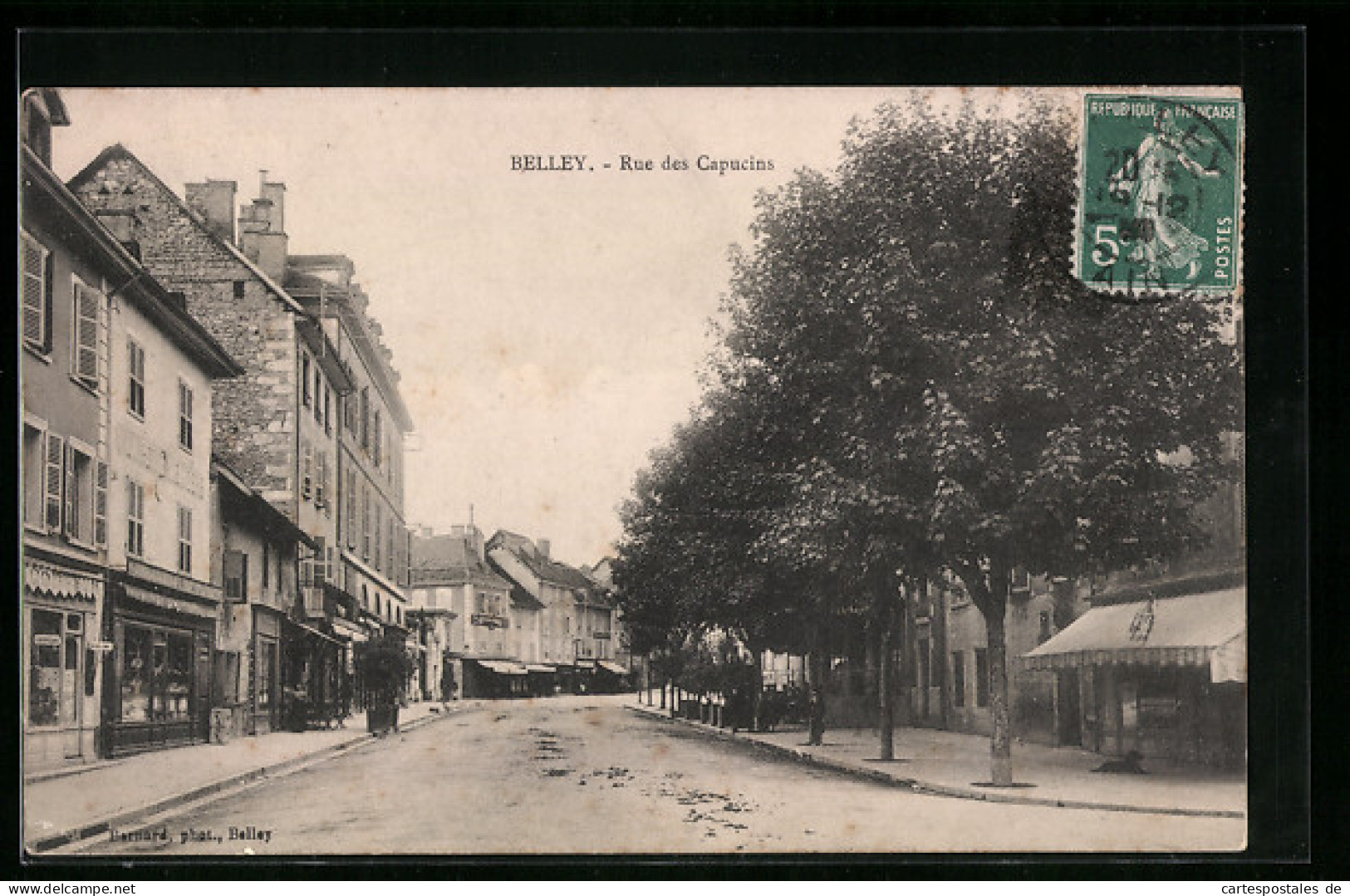 CPA Belley, Rue Des Capucins  - Belley