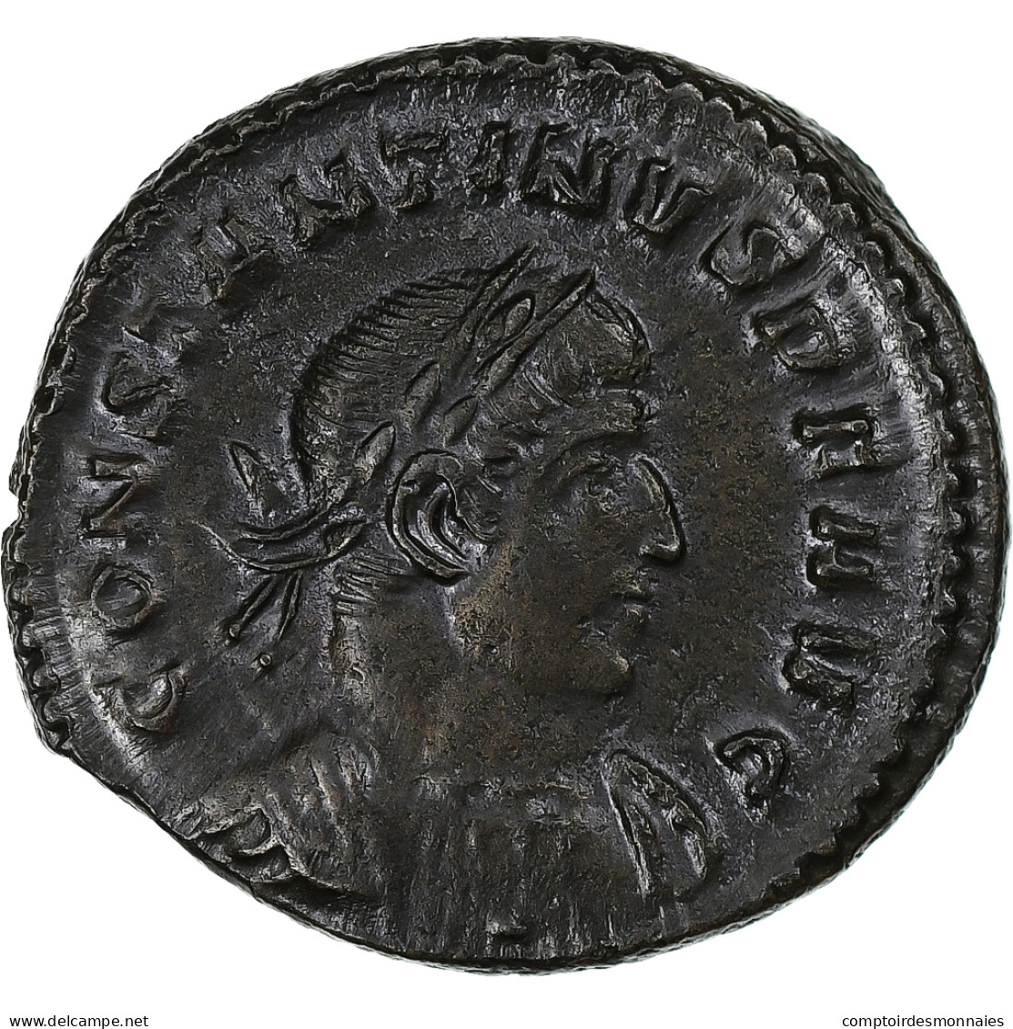 Constantin I, Follis, 316, Trèves, Bronze, SUP, RIC:105 - L'Empire Chrétien (307 à 363)