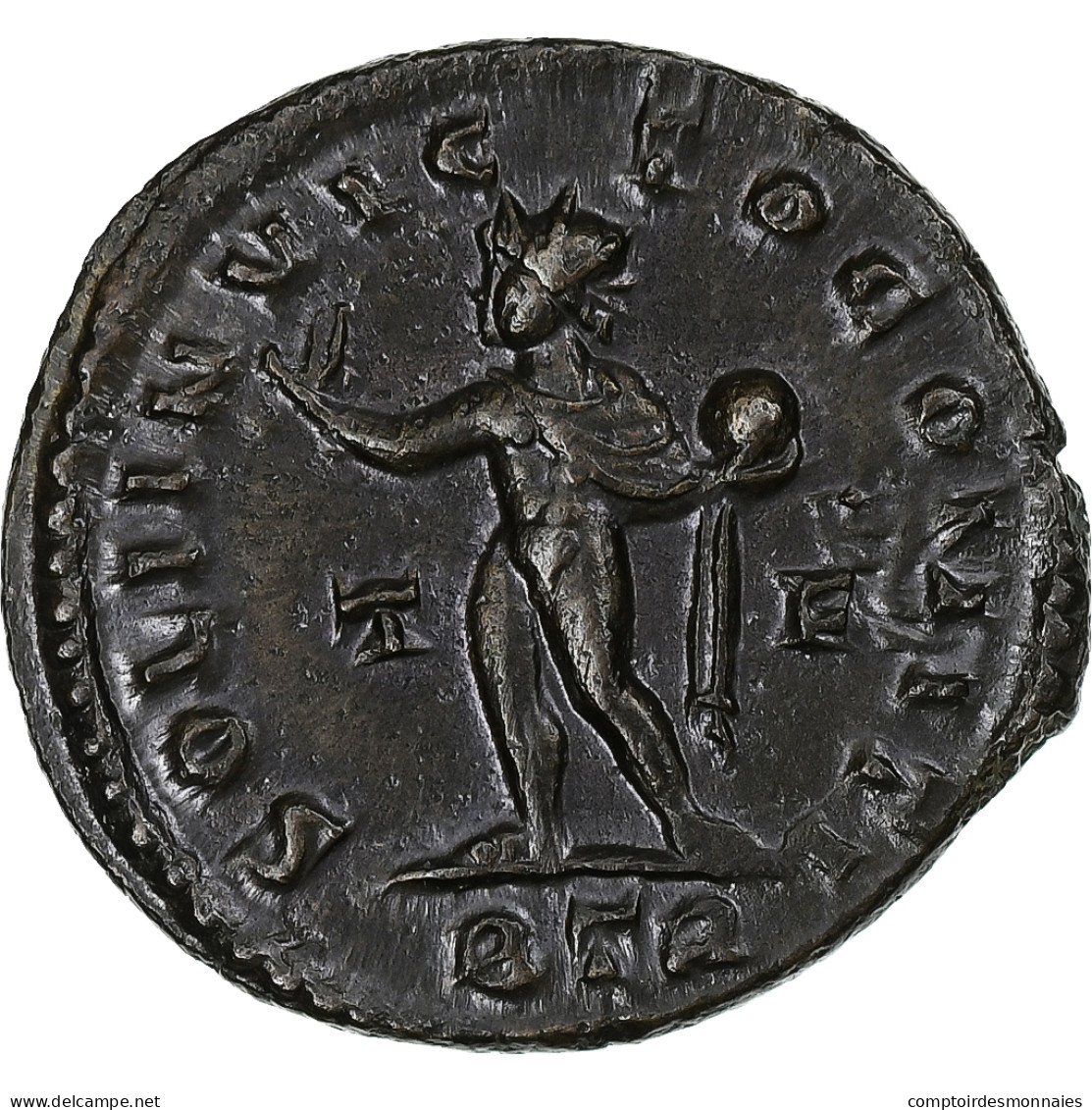 Constantin I, Follis, 316, Trèves, Bronze, SUP, RIC:105 - L'Empire Chrétien (307 à 363)