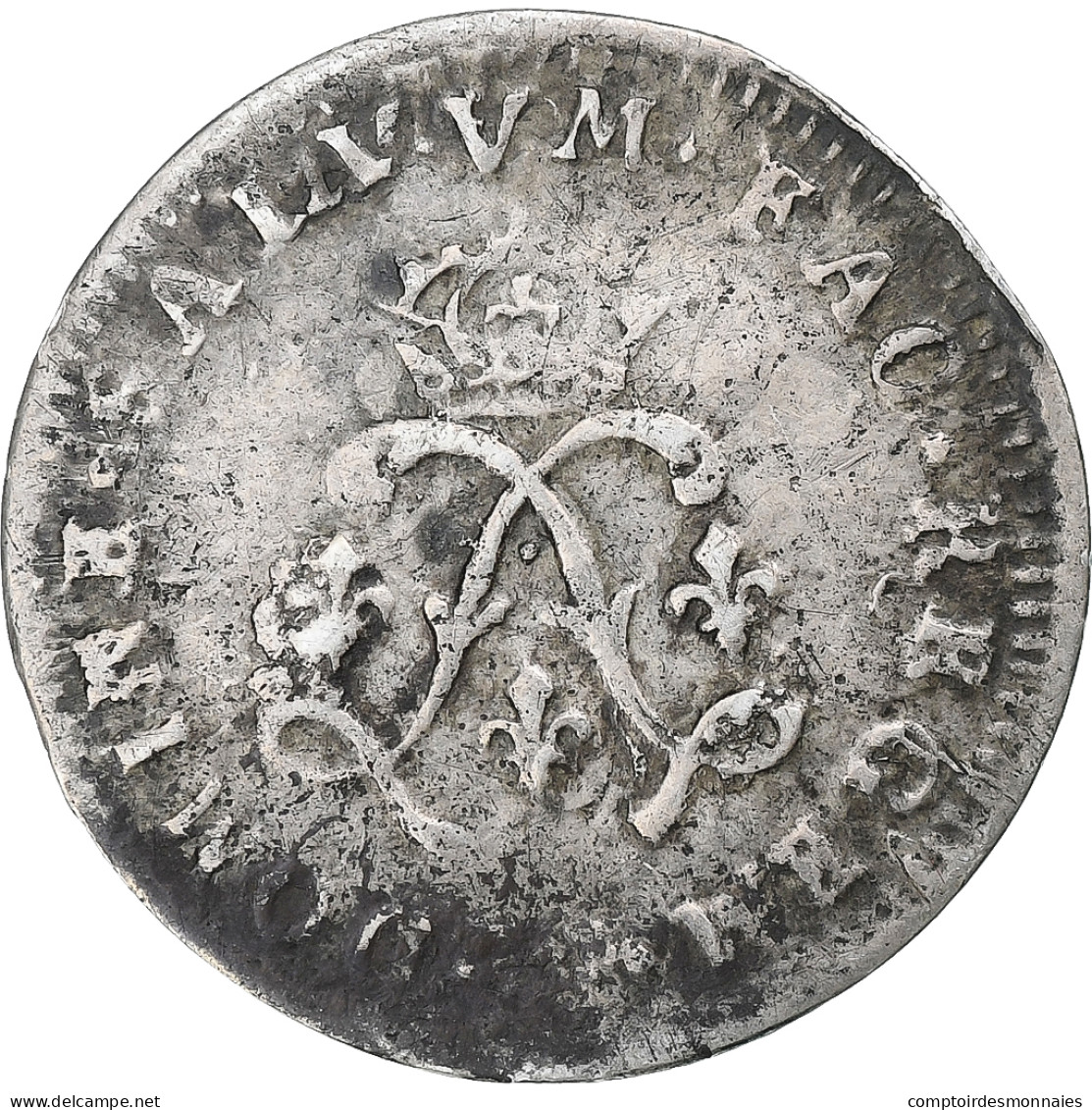 France, Louis XIV, 4 Sols Aux 2 L, 1692, Argent, TB+, Gadoury:106 - 1643-1715 Louis XIV Le Grand