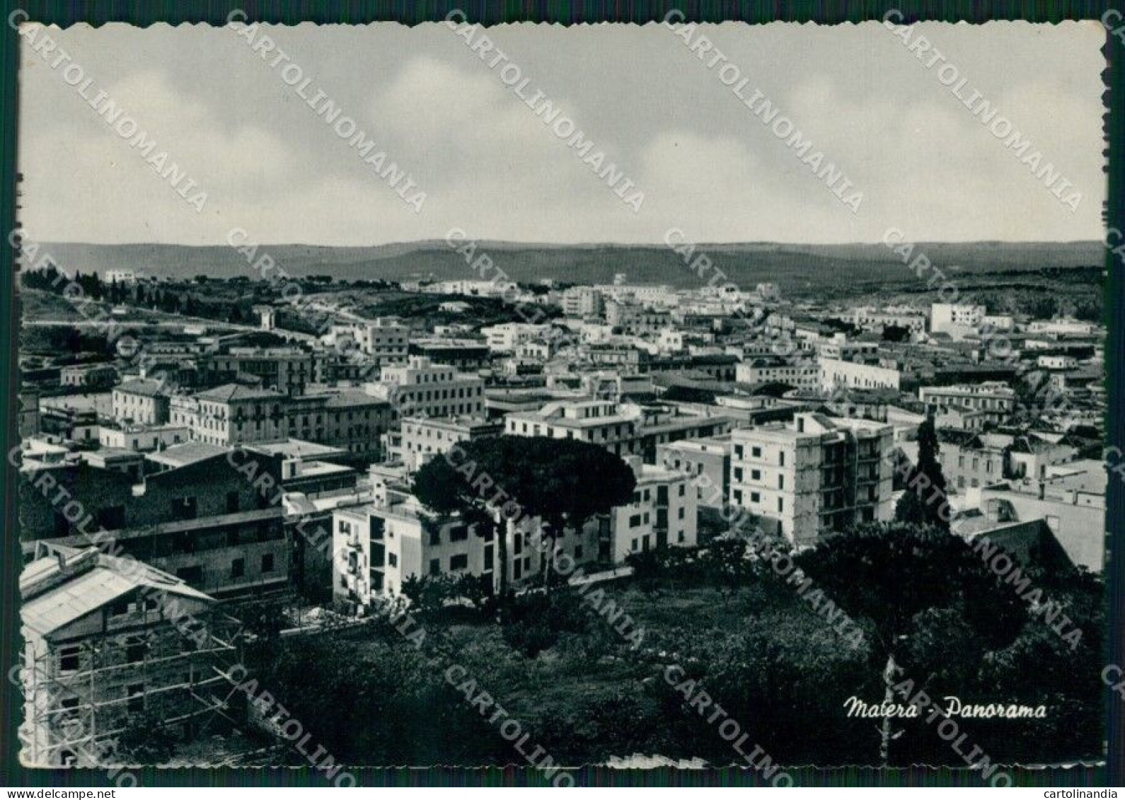 Matera Città Foto FG Cartolina KF3284 - Matera