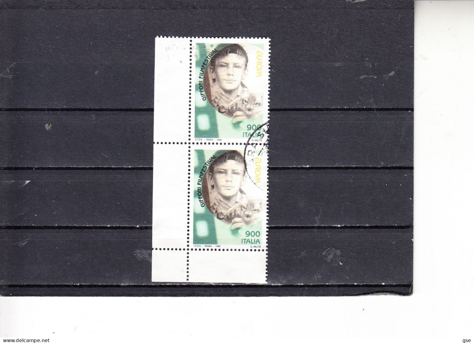 ITALIA 1998 - Sassone 2335° (coppia Angolo) - Europa/CEPT - 1981-90: Usati