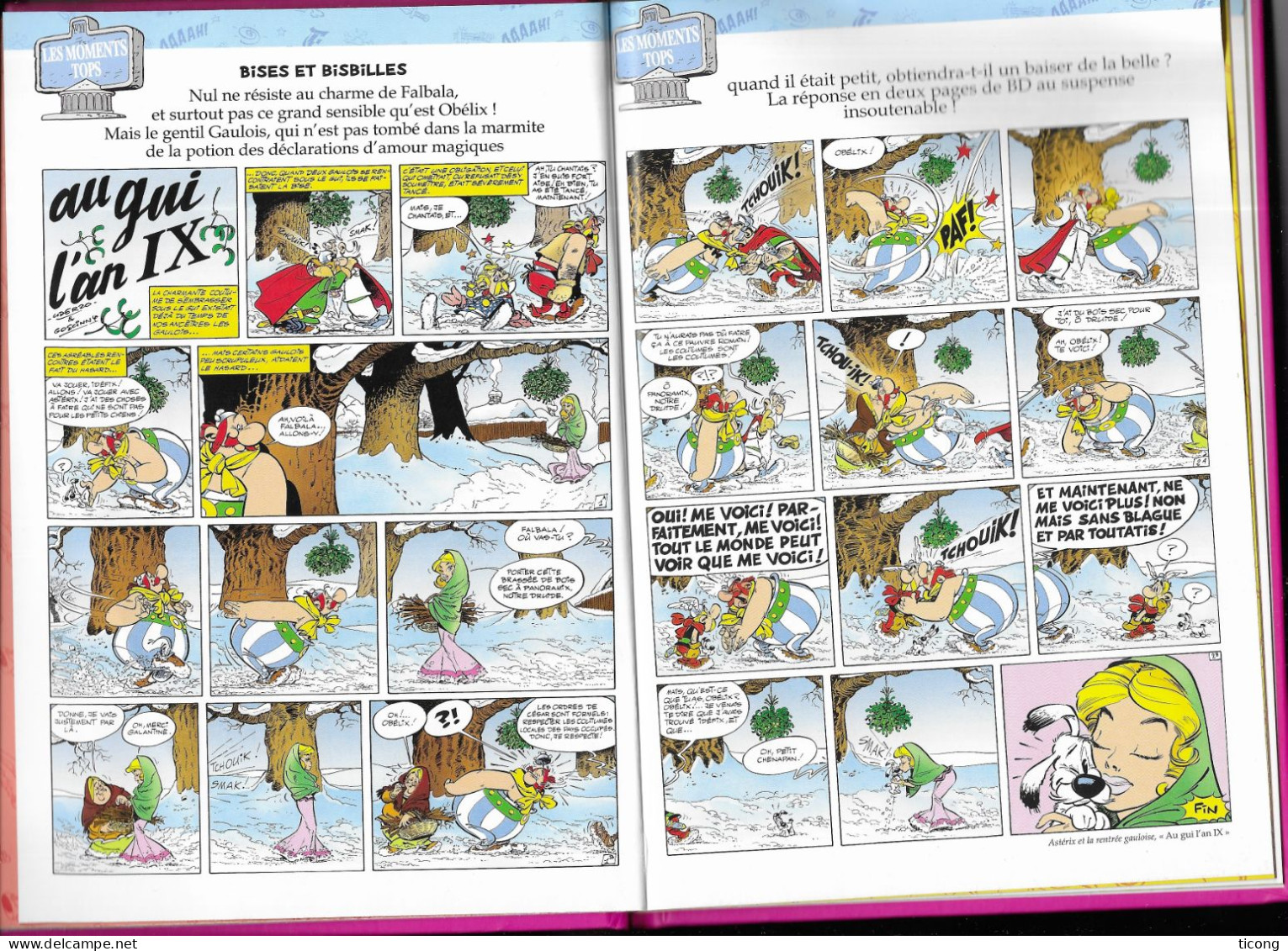 ASTERIX PRESENTE FALBALA AU TOP! EDITION ALBERT RENE 2014 ( QUICK MENU TOP ) LIVRE DE 40 PAGES EN ETAT NEUF, A SAISIR - Astérix