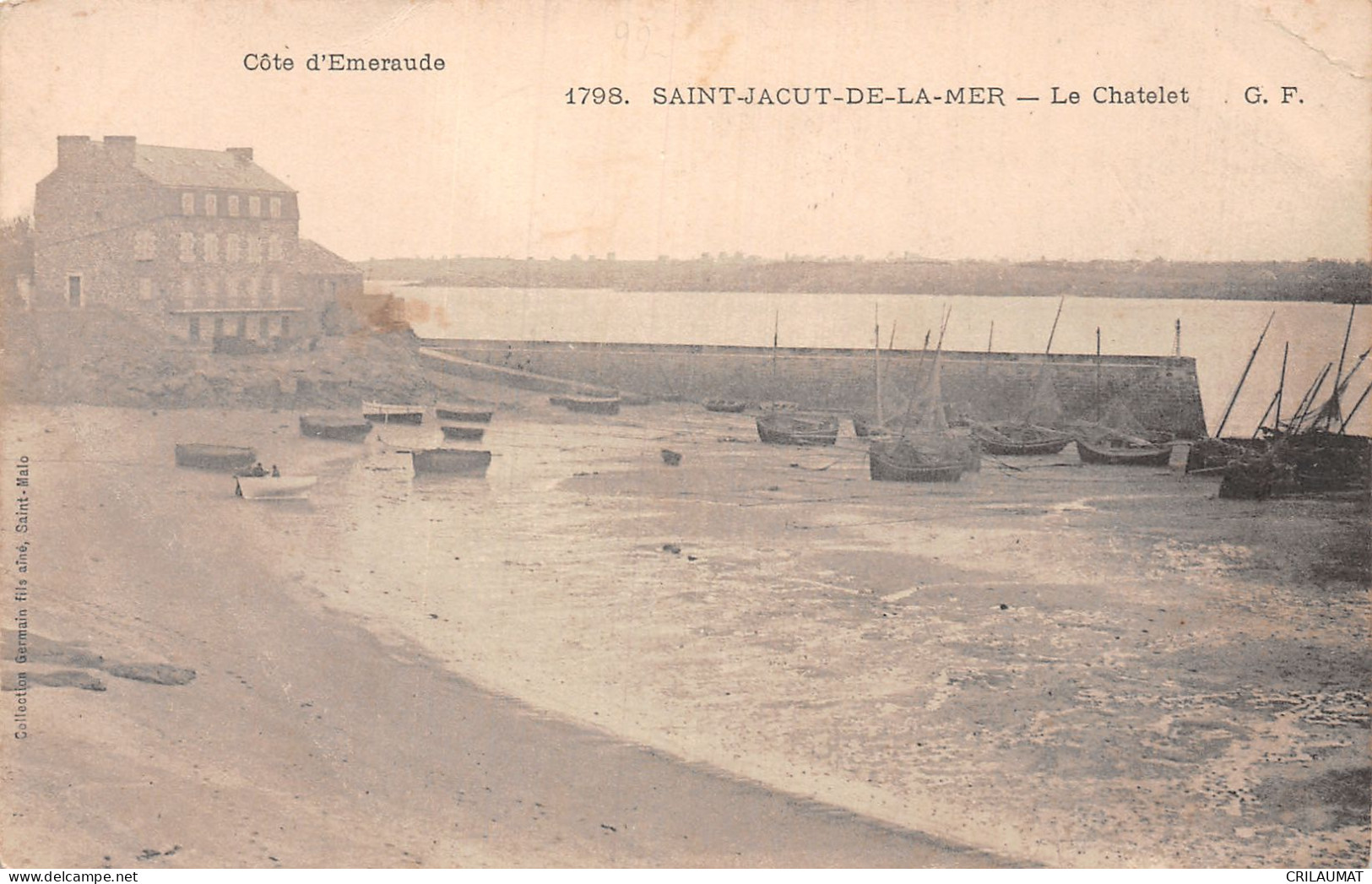 22-SAINT JACUT DE LA MER-N°T5004-A/0349 - Saint-Jacut-de-la-Mer