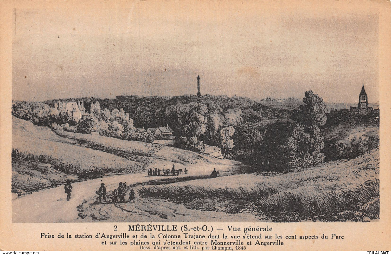 91-MEREVILLE-N°T5004-D/0323 - Mereville