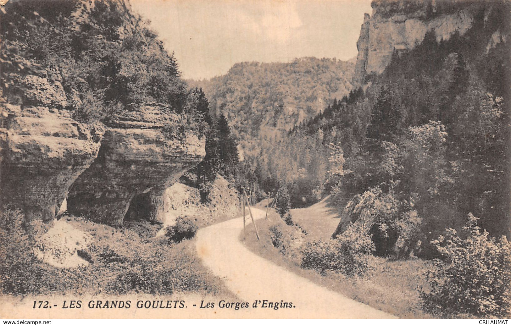 38-LES GRANDS GOULETS-N°T5004-G/0125 - Les Grands Goulets