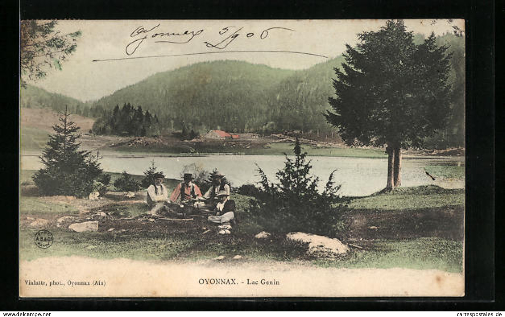 CPA Oyonnax, Lac Genin  - Oyonnax