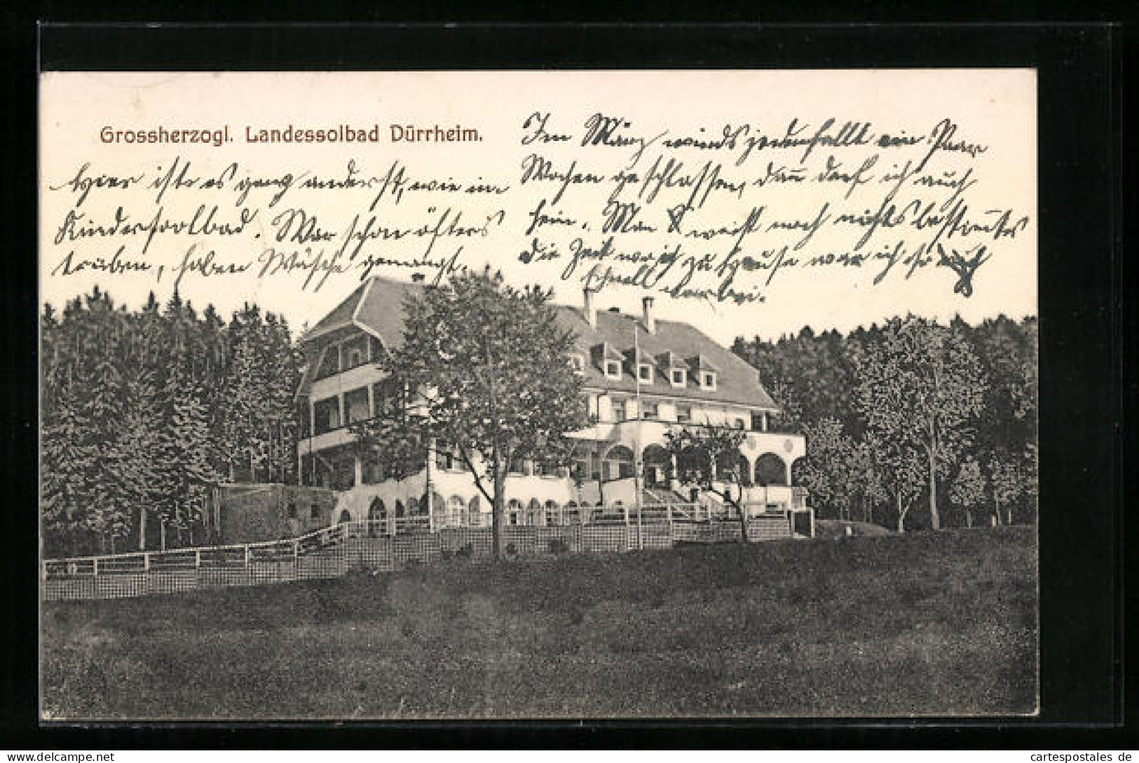 AK Dürrheim, Grossherzogl. Landessolbad  - Bad Duerrheim
