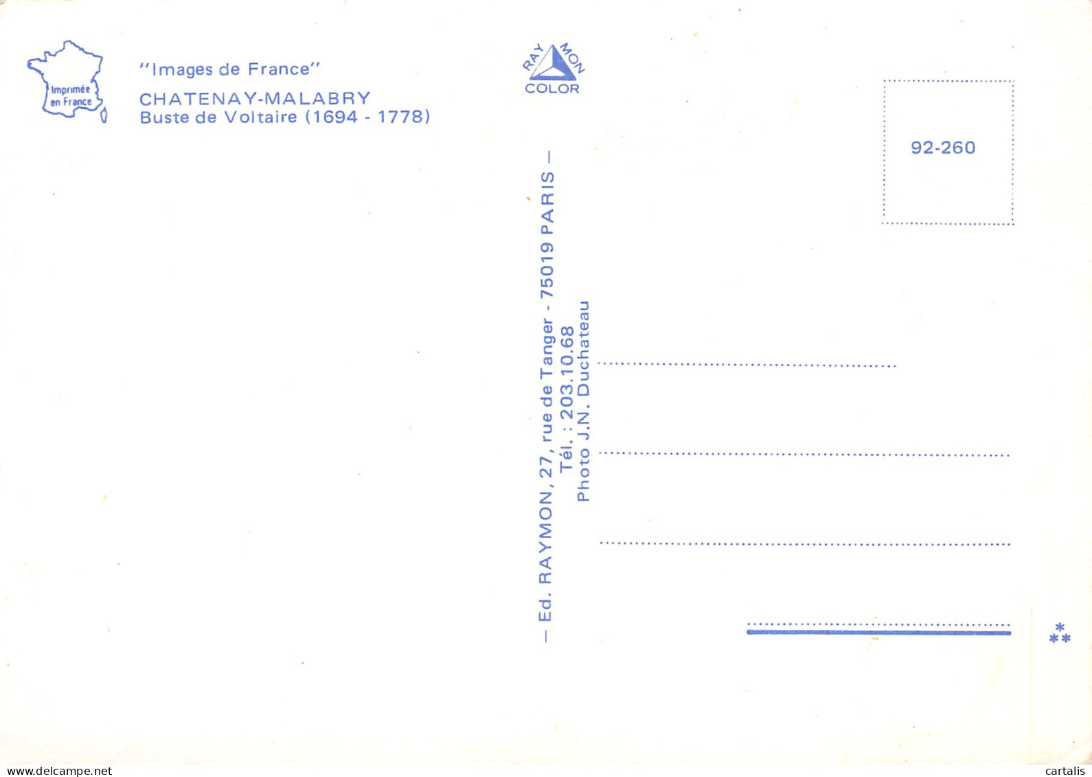 92-CHATENAY MALABRY-N°3763-A/0107 - Chatenay Malabry