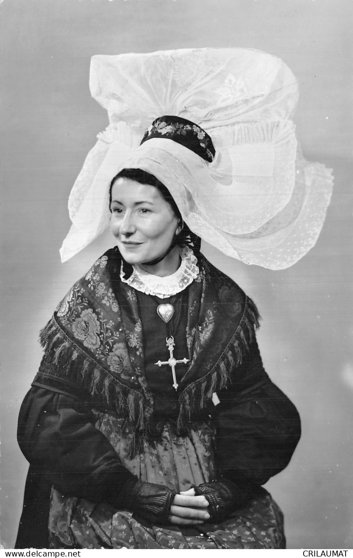 50-SAINT PIERRE EGLISE FOLKLORE COIFFE COSTUMES NORMANDS-N°T5005-H/0231 - Saint Pierre Eglise