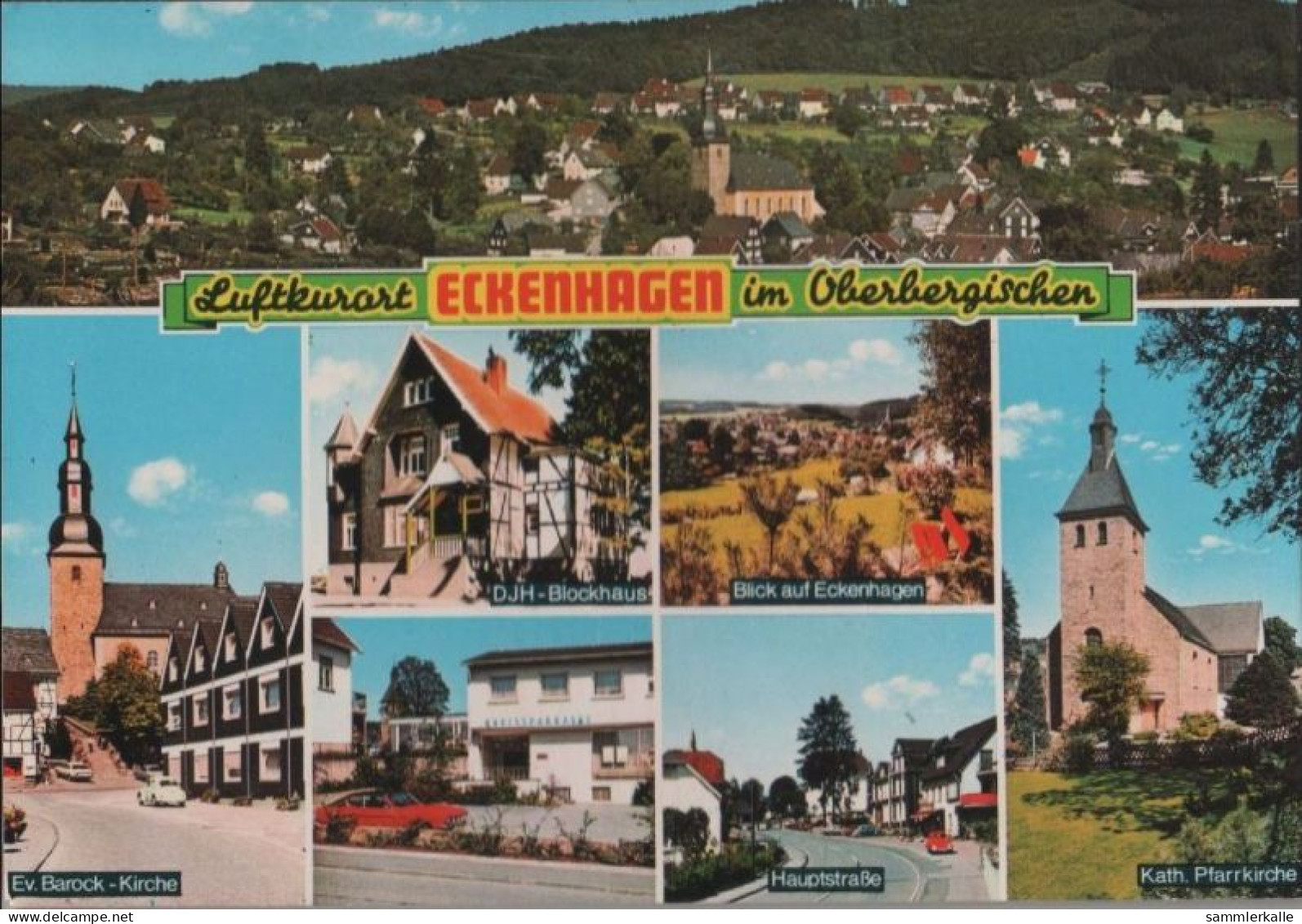 48352 - Reichshof-Eckenhagen - U.a. Kath. Pfarrkirche - 1973 - Gummersbach