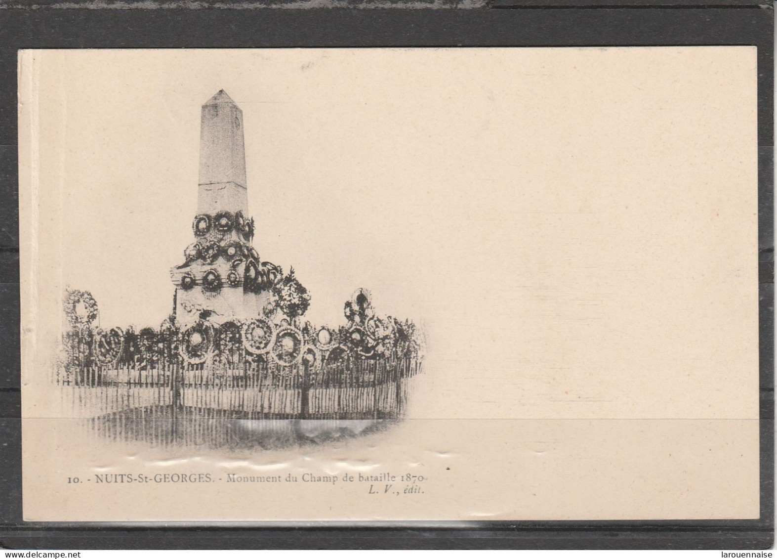 21 - NUITS SAINT GEORGES - Monument Du Champ De Bataille 1870 - Guerres - Autres