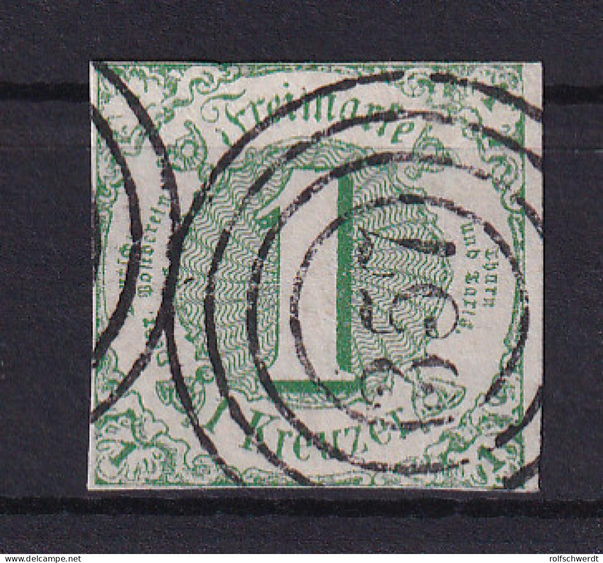 Ziffer 1 Kr. Mit Nummernstempel 357(= Obertiefenbach) - Other & Unclassified