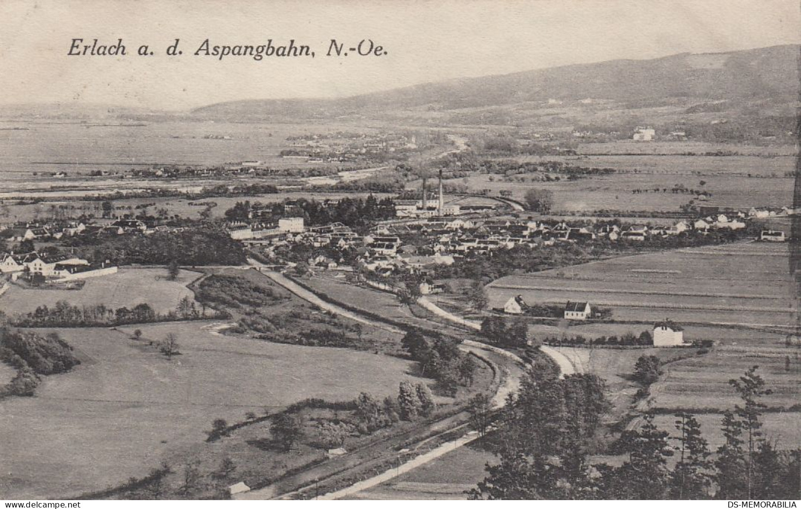 Erlach A.d.Aspangbahn 1923 - Wiener Neustadt