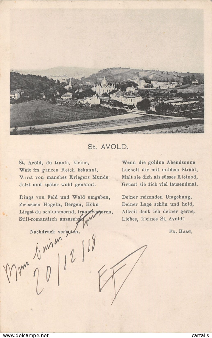 57-SAINT AVOLD-N°3765-E/0367 - Saint-Avold