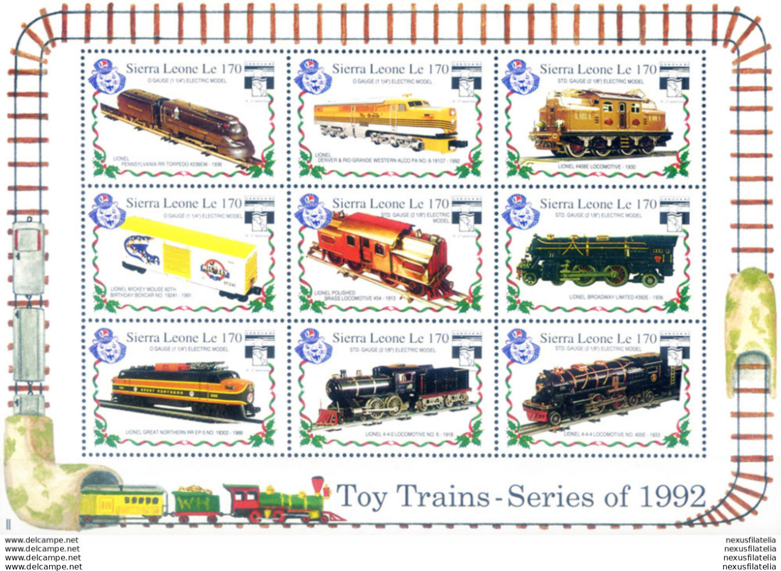 Treni 1992. - Sierra Leona (1961-...)