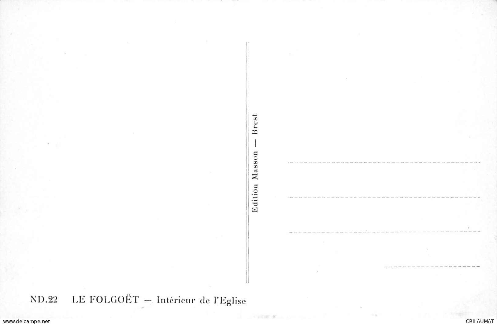 29-LE FOLGOET-N°T5008-A/0317 - Le Folgoët