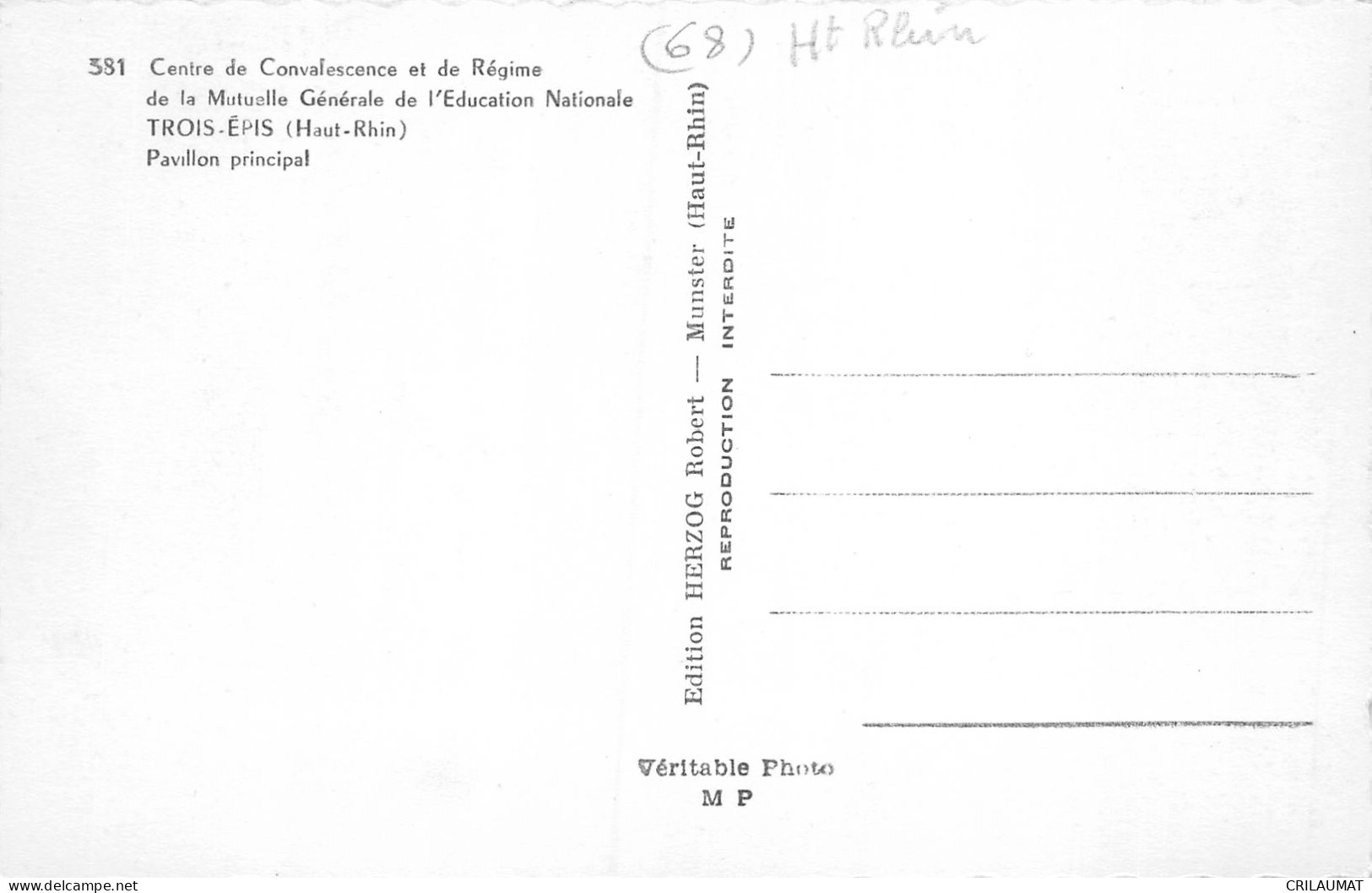 68-TROIS EPIS-N°T5007-H/0035 - Trois-Epis