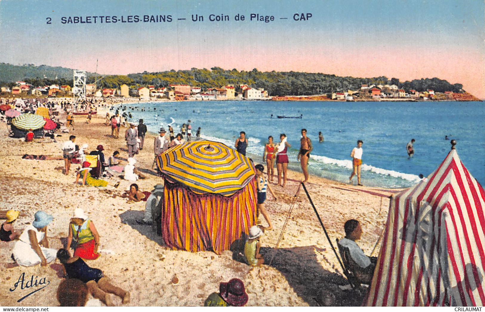 83-SABLETES LES BAINS-N°T5008-B/0397 - La Seyne-sur-Mer