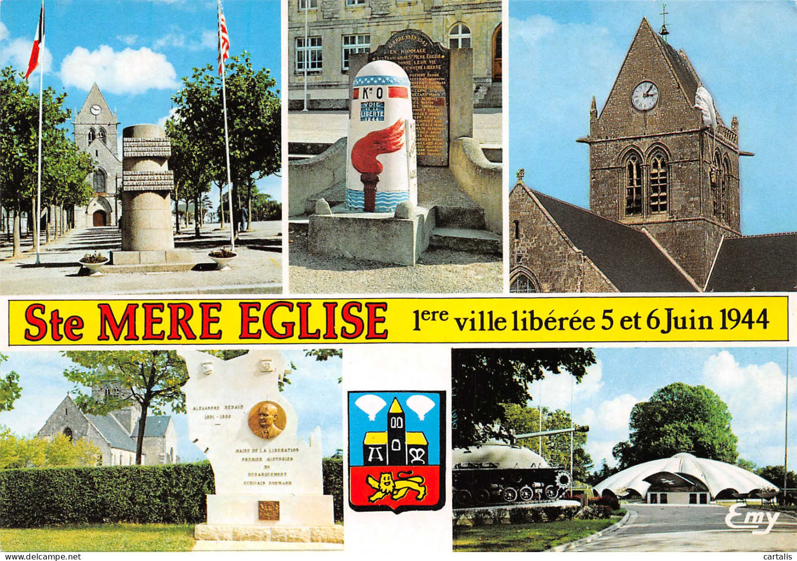 50-SAINTE MERE EGLISE-N°3769-A/0109 - Sainte Mère Eglise