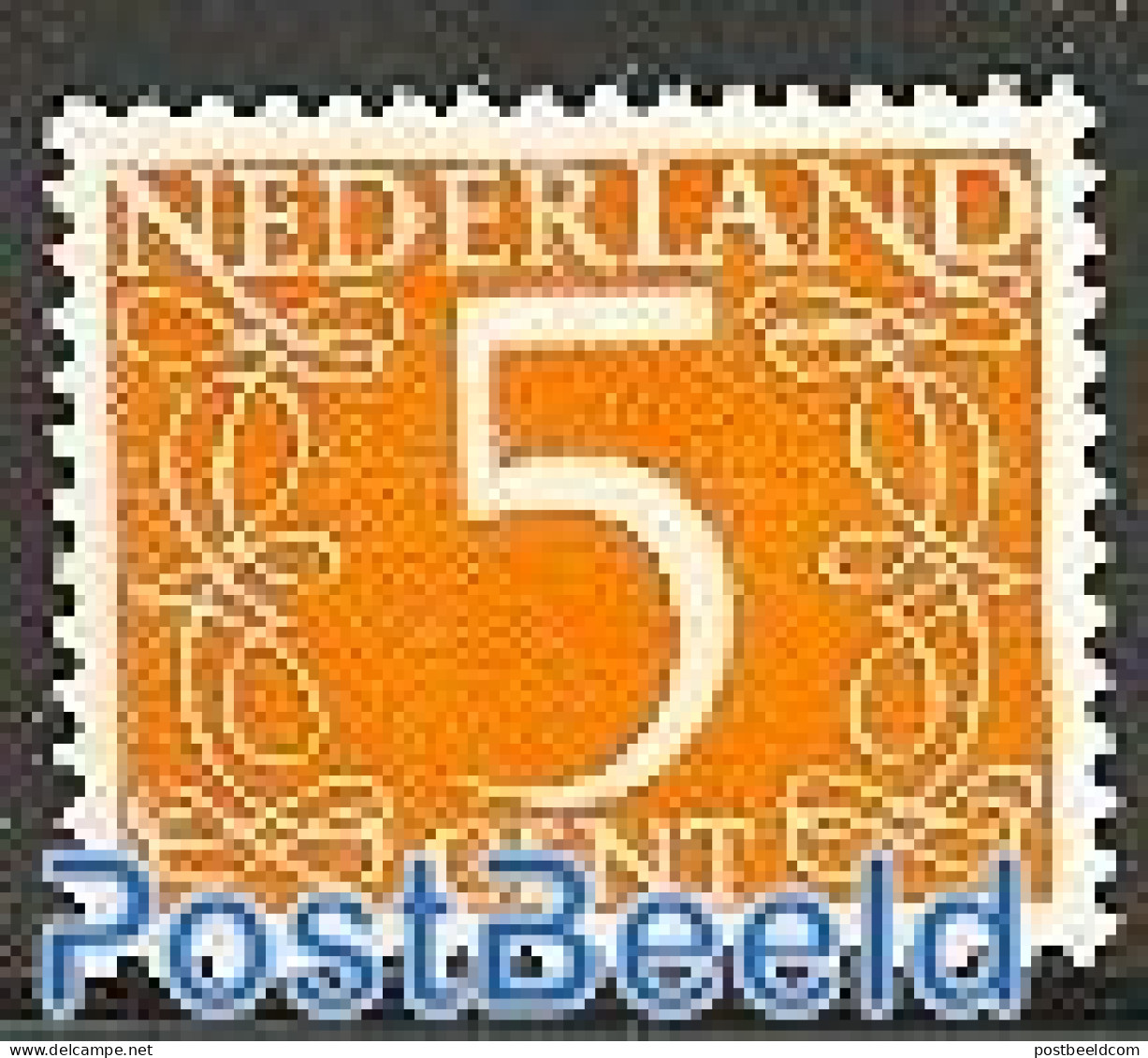 Netherlands 1946 Definitive, Phosphor 1v (1967), Unused (hinged) - Neufs