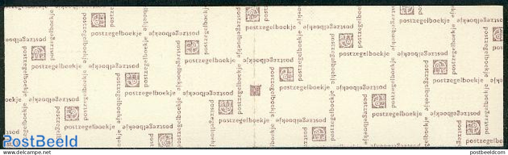 Netherlands 1972 2X35+3X10c Booklet Count Block, Mint NH, Stamp Booklets - Ungebraucht