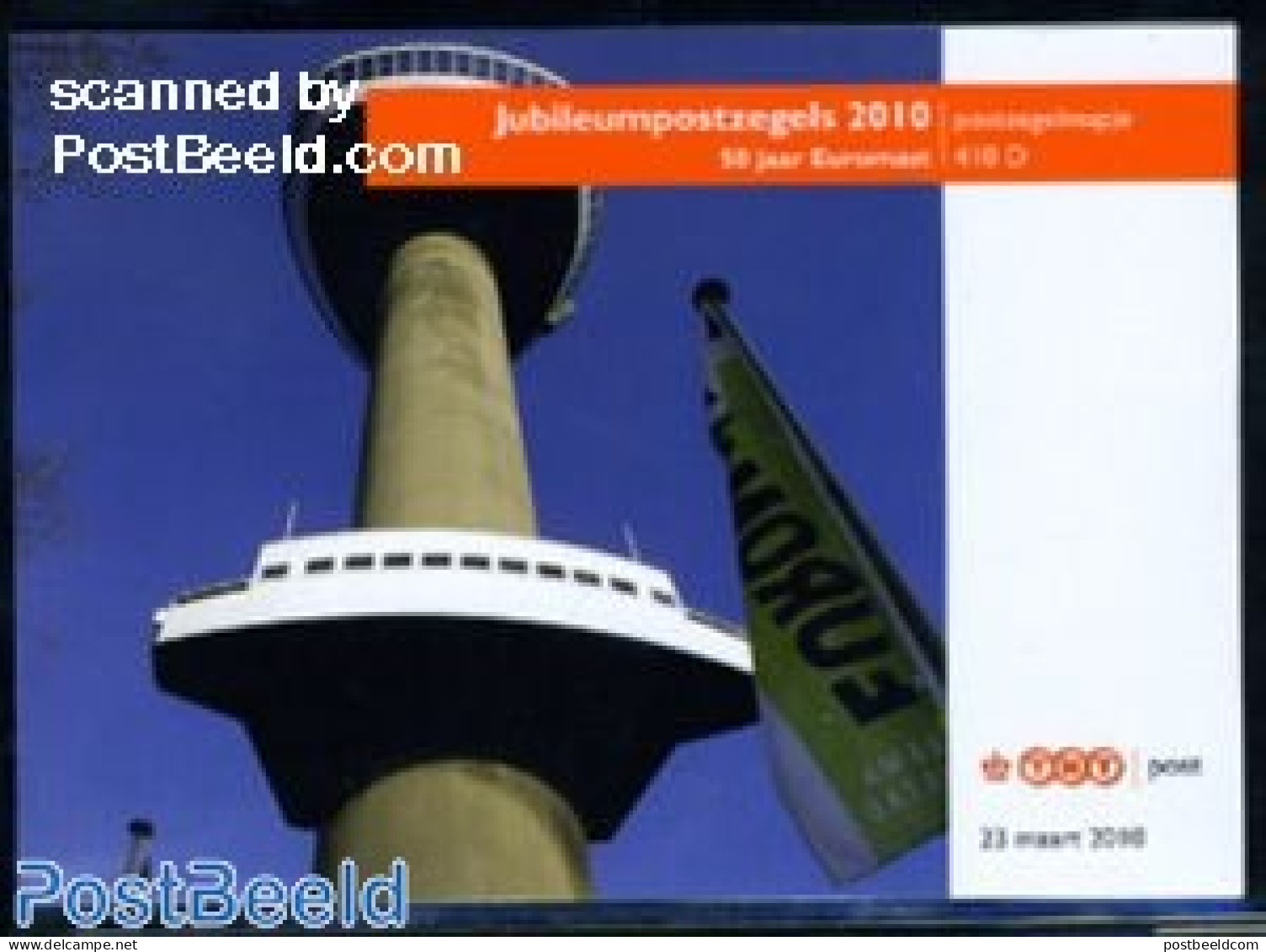 Netherlands 2010 50 Years Euromast Presentation Pack 410D, Mint NH, Art - Bridges And Tunnels - Ongebruikt