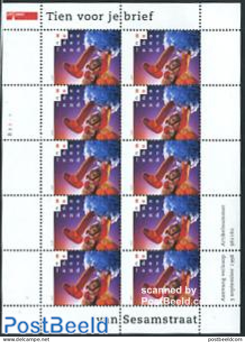 Netherlands 1996 Sesame Street, Tien Voor Je Brief, Mint NH - Unused Stamps